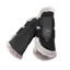Eskadron Platinum Mesh Faux Fur Tendon Boots - Black