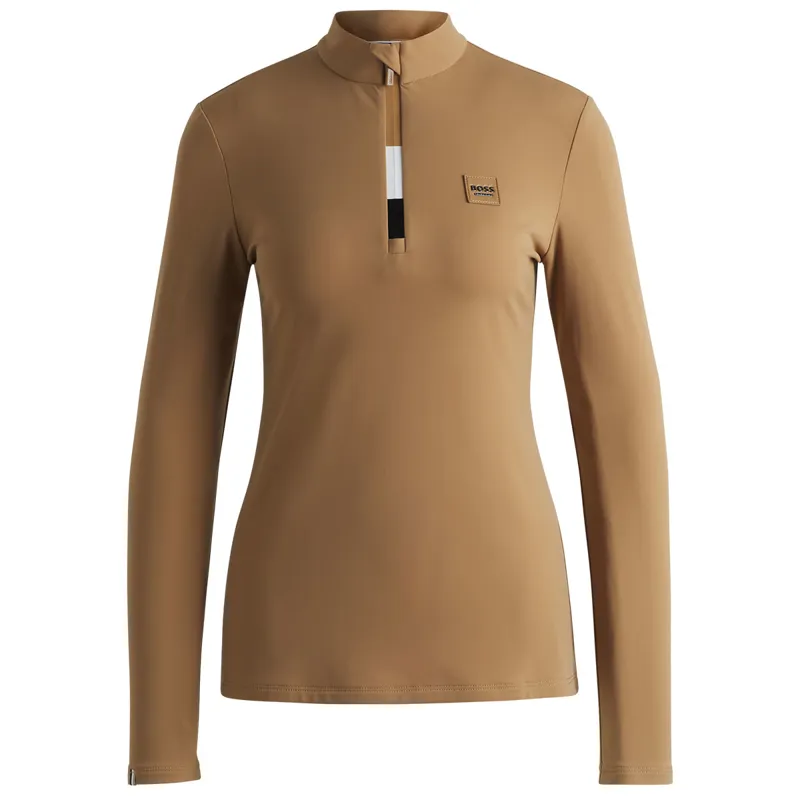 BOSS Equestrian Minou Womens Training Shirt - Camel-1