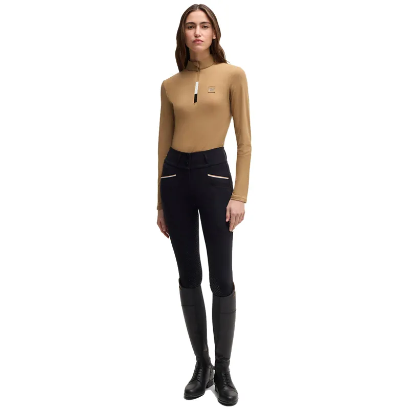 BOSS Equestrian Minou Womens Training Shirt - Camel-4
