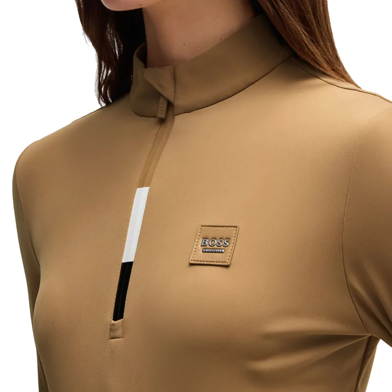BOSS Equestrian Minou Womens Training Shirt - Camel-3