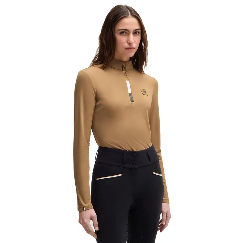 BOSS Equestrian Minou Womens Training Shirt - Camel