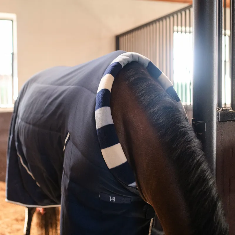 Horseware Newmarket Cosy 400g Stable Rug - Whitney Navy-13