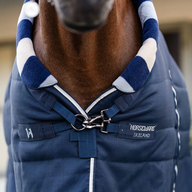 Horseware Newmarket Cosy 200g Stable Rug - Whitney Navy-2