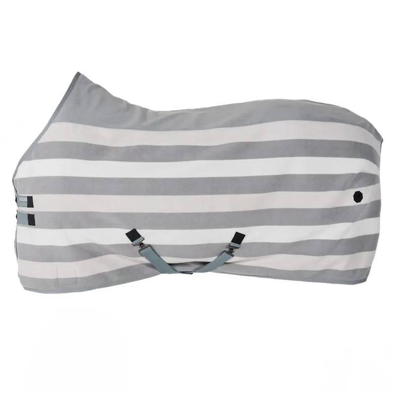 Horseware Newmarket Fleece Cooler Rug - Witney Charcoal-5