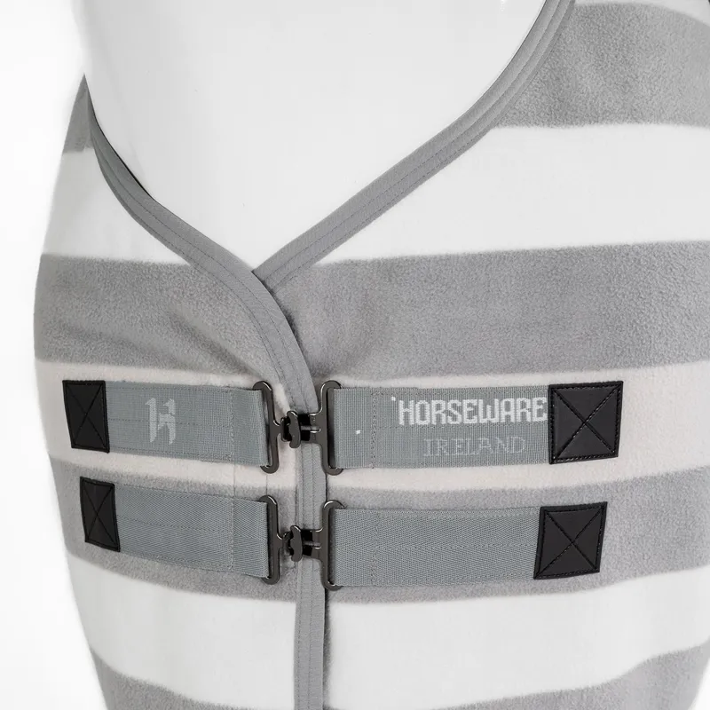 Horseware Newmarket Fleece Cooler Rug - Witney Charcoal-3