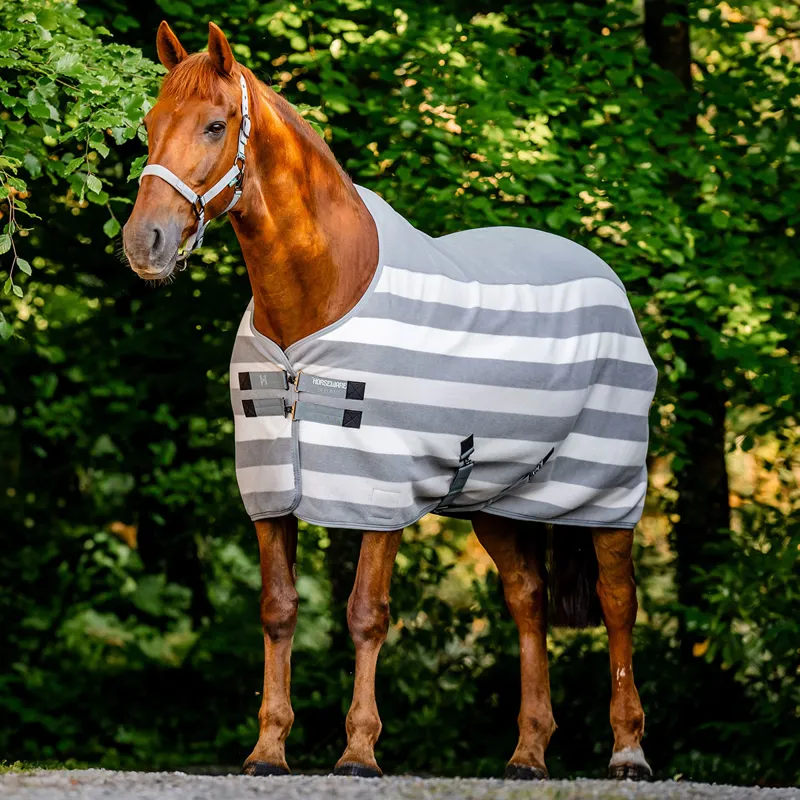 Horseware Newmarket Fleece Cooler Rug - Witney Charcoal