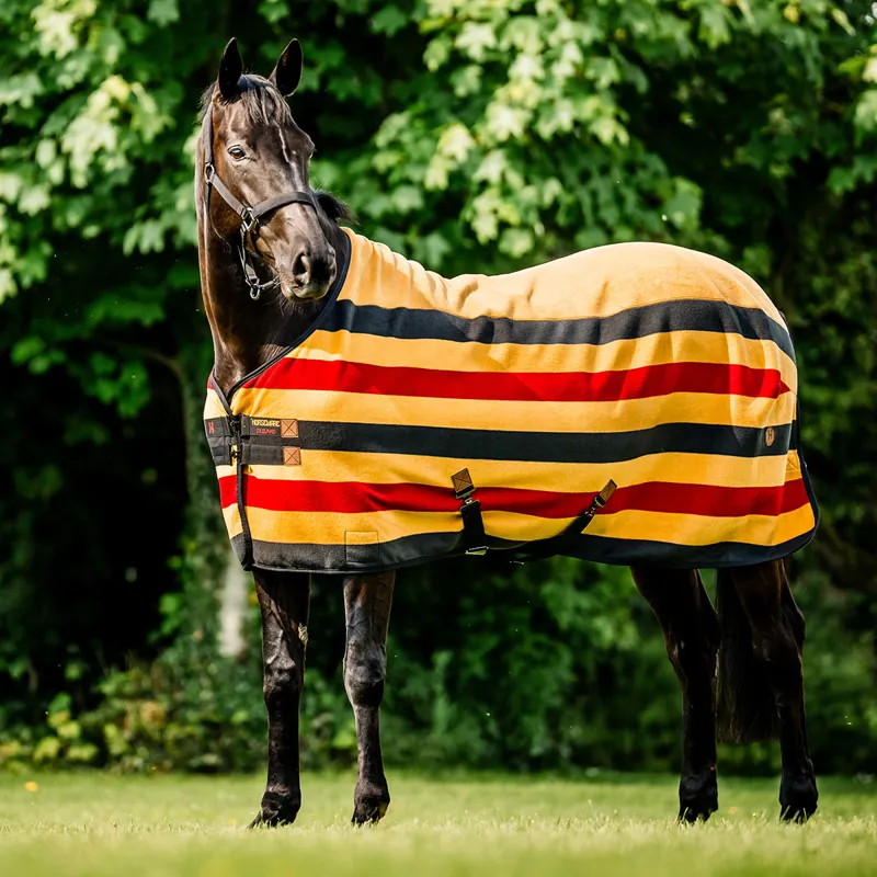 Horseware Newmarket Fleece Cooler Rug - Witney Gold