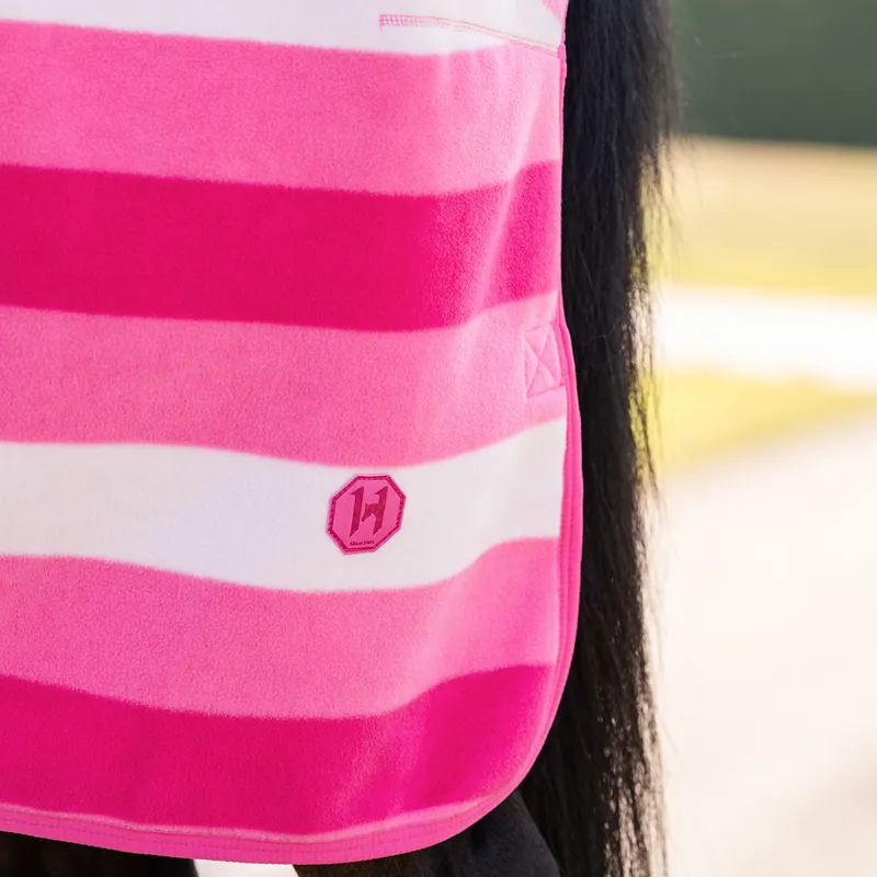 Horseware Newmarket Fleece Cooler Rug - Witney Pink-2