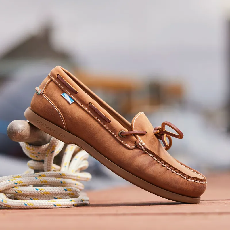 Chatham Olivia G2 Ladies Deck Shoes - Walnut-6