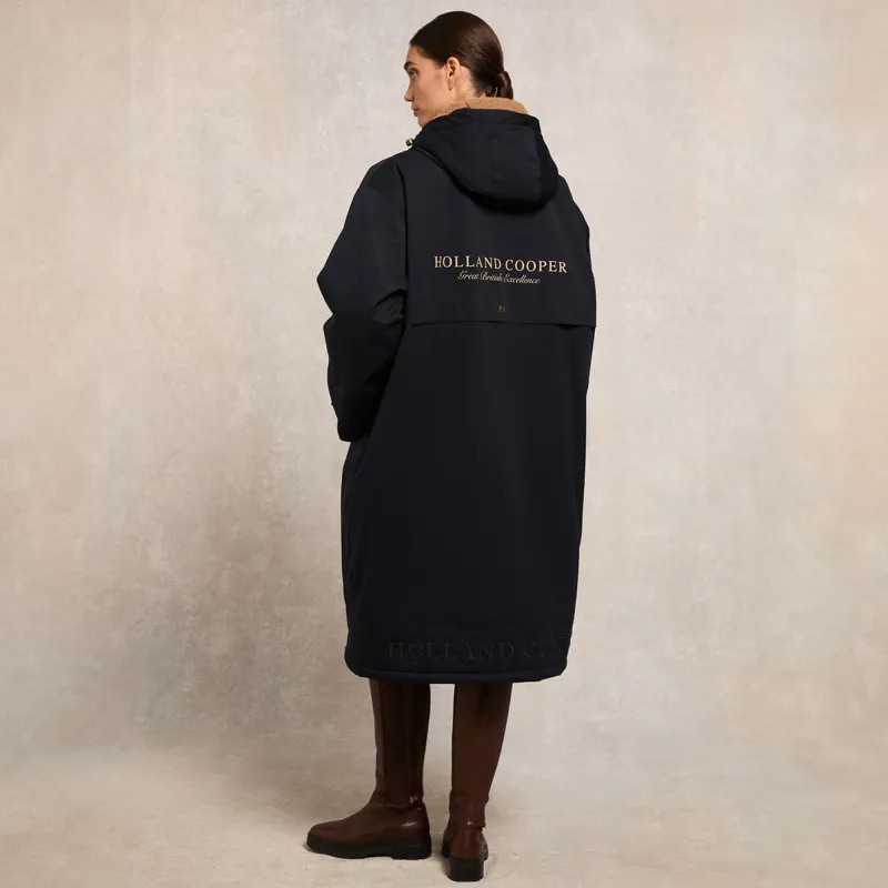 Holland Cooper One Size Waterproof Ladies Country Coat - Ink Navy-7