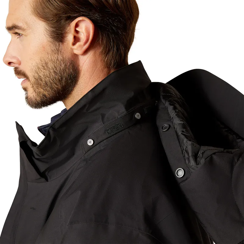 Ariat Outer Banks Mens Waterproof Jacket - Black-5