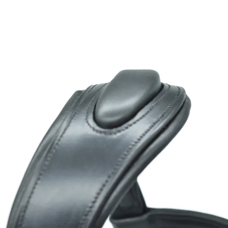 Dever Platinum Comfort Shaped Flash Bridle - Black-3