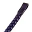 Dever Platinum Plaited 3/4 inch Browband - Brown