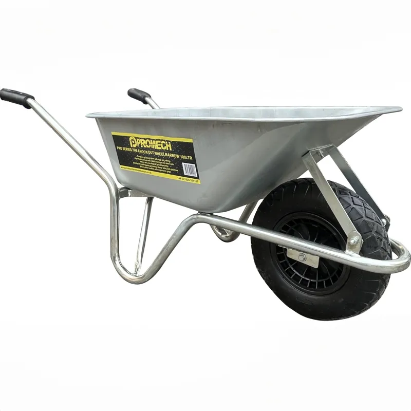 Promech Metal Wheelbarrow - 100 litres