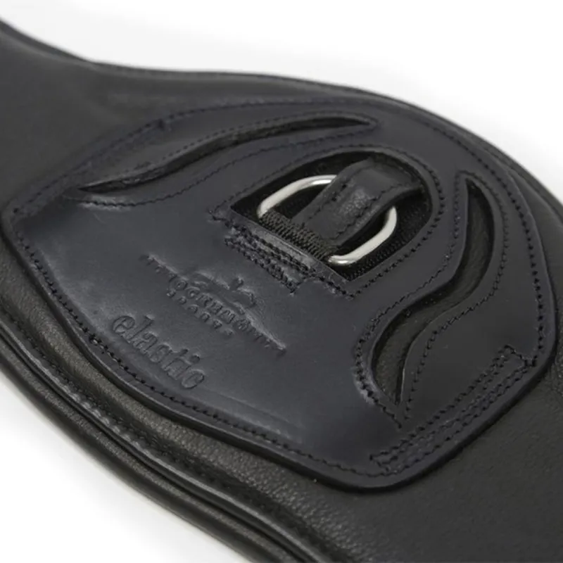 Schockemohle Pittsburgh Short Dressage Girth - Black/Silver-2