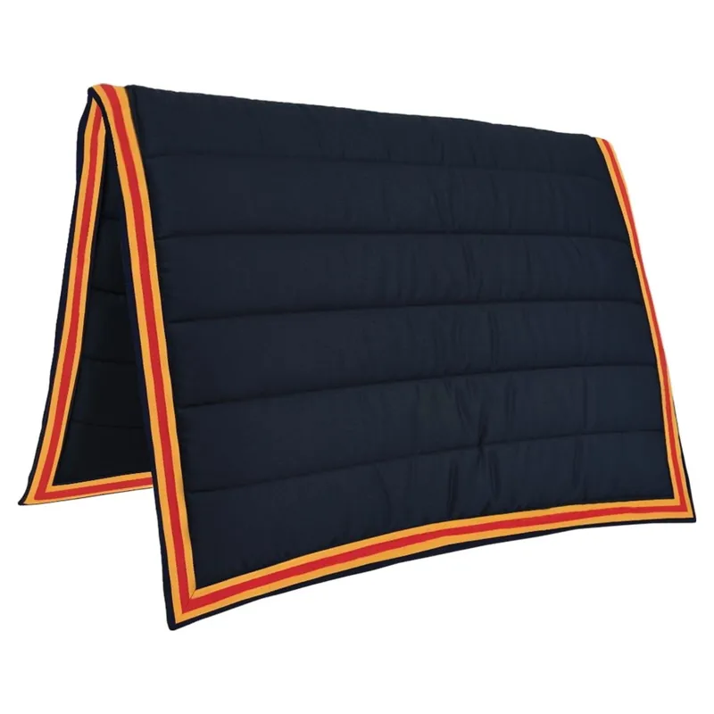 PolyPads Classic Single Saddlepad - Navy/Newmarket