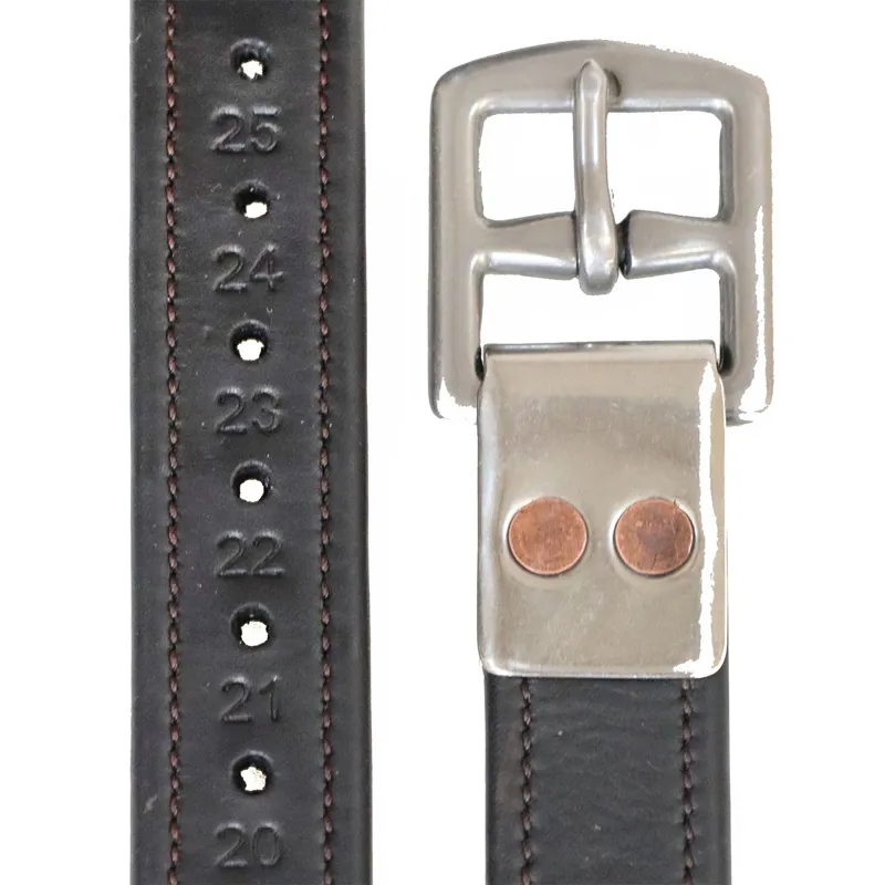Henry James Precision Calfskin Stirrup Leathers - Havana Brown