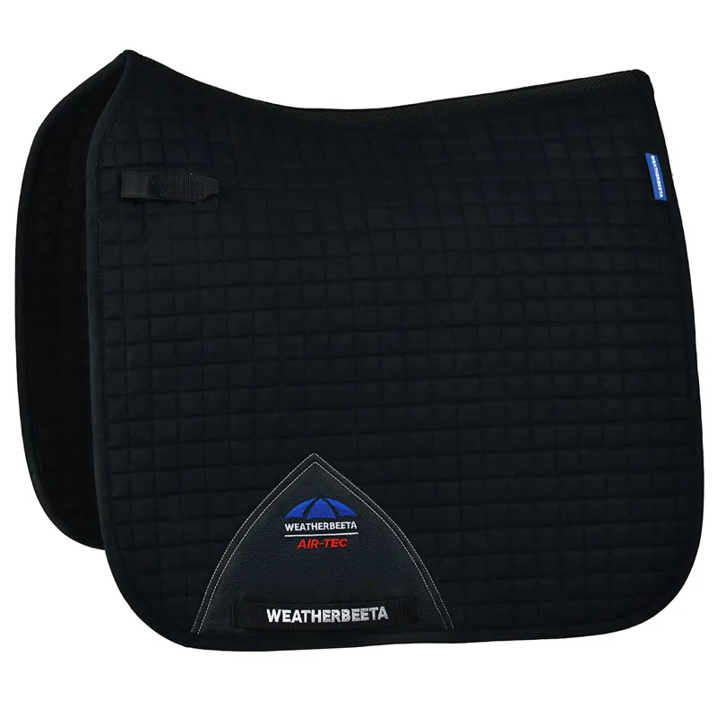 WeatherBeeta Prime Air-Tech Dressage Saddlecloth - Black