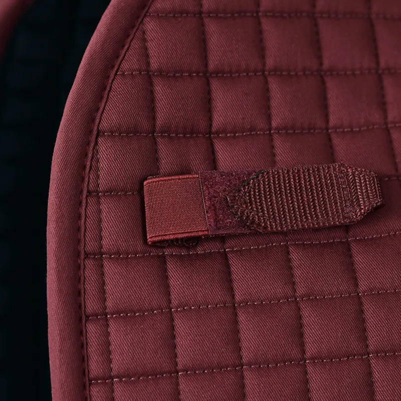 WeatherBeeta Prime Air-Tech Dressage Saddlecloth - Burgundy-4