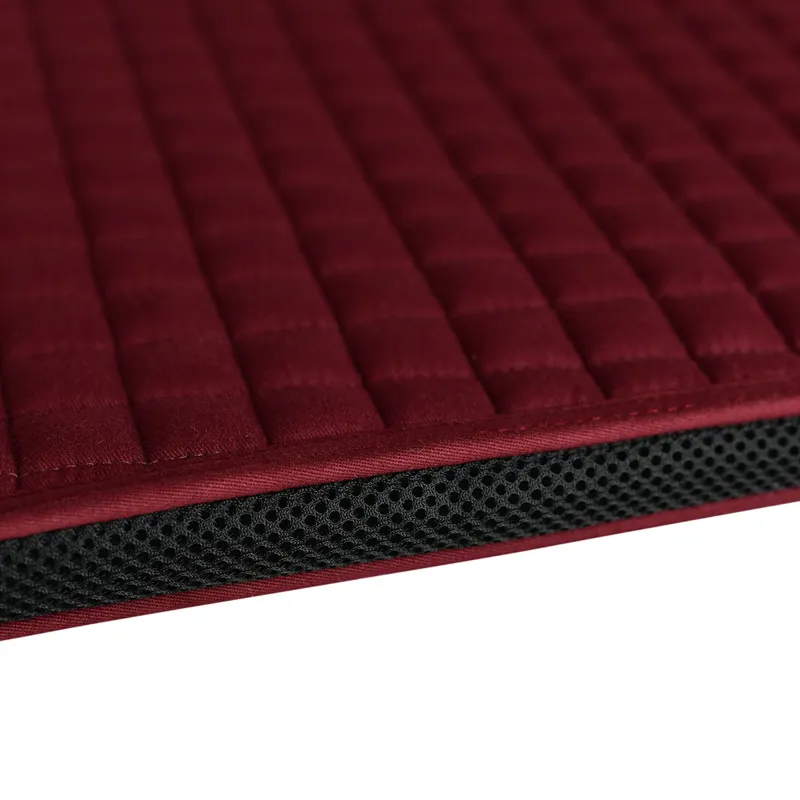 WeatherBeeta Prime Air-Tech Dressage Saddlecloth - Burgundy-1