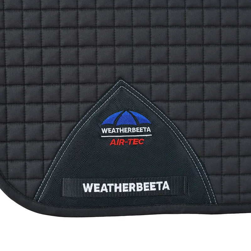 WeatherBeeta Prime Air-Tech Dressage Saddlecloth - Charcoal-1
