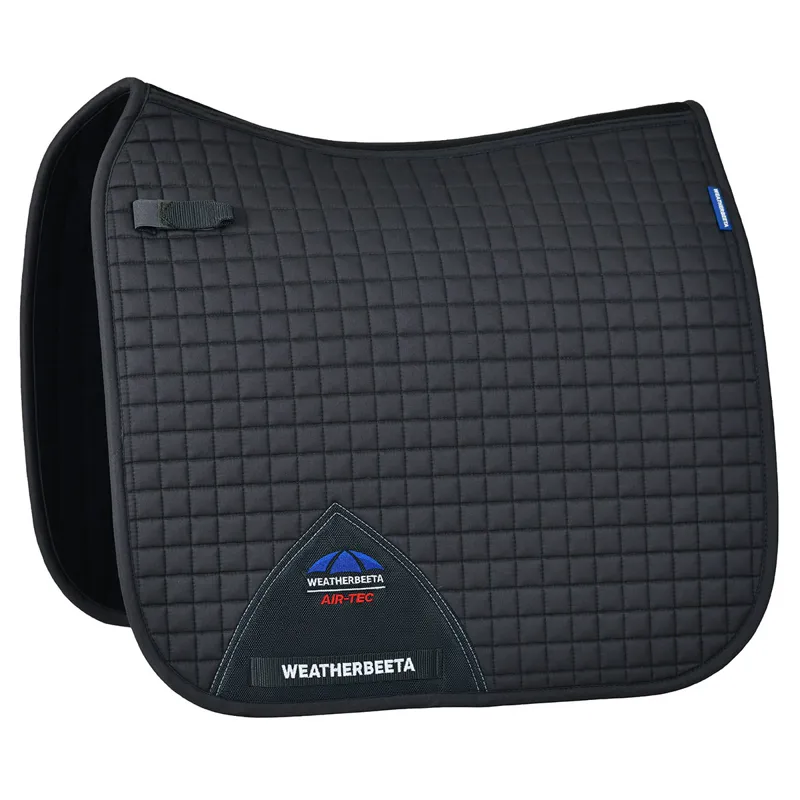 WeatherBeeta Prime Air-Tech Dressage Saddlecloth - Charcoal