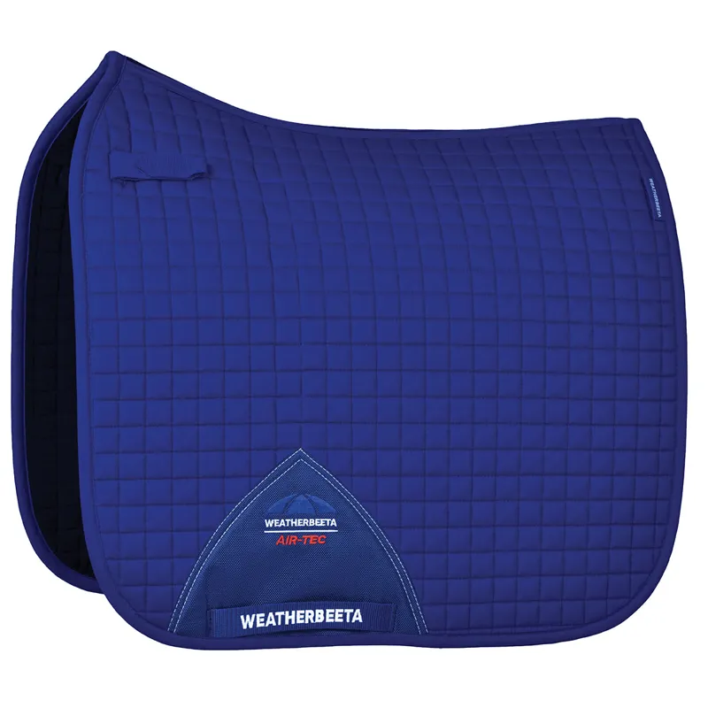 WeatherBeeta Prime Air-Tech Dressage Saddlecloth - Cobalt