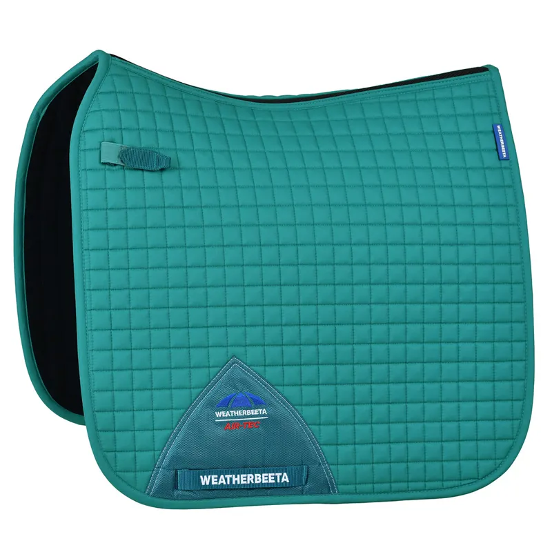 WeatherBeeta Prime Air-Tech Dressage Saddlecloth - Dark Turquoise