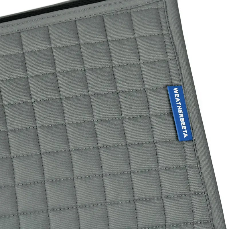 WeatherBeeta Prime Air-Tech Dressage Saddlecloth - Grey-3
