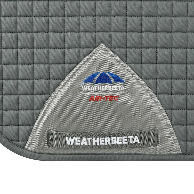 WeatherBeeta Prime Air-Tech Dressage Saddlecloth - Grey-1