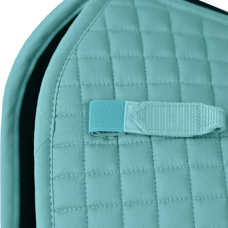 WeatherBeeta Prime Air-Tech Dressage Saddlecloth - Light Aqua-4