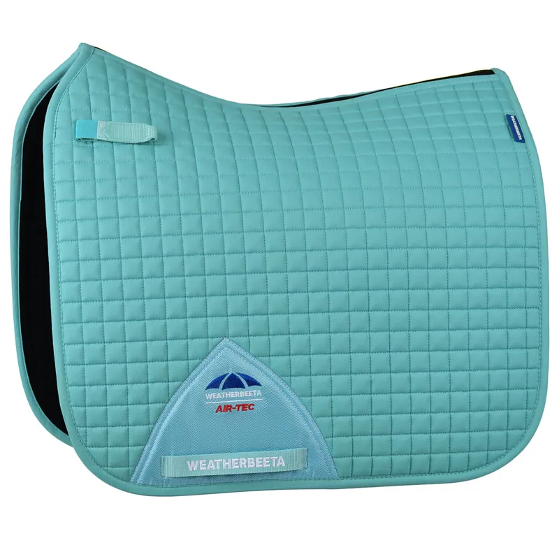 WeatherBeeta Prime Air-Tech Dressage Saddlecloth - Light Aqua