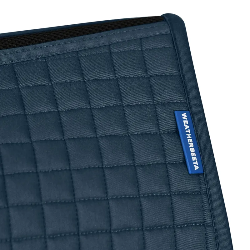 WeatherBeeta Prime Air-Tech Dressage Saddlecloth - Midnight Teal-2
