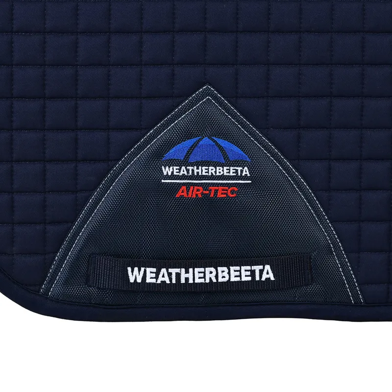 WeatherBeeta Prime Air-Tech Dressage Saddlecloth - Navy-1