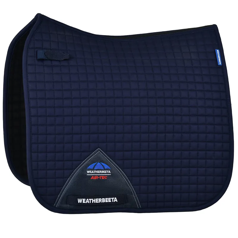WeatherBeeta Prime Air-Tech Dressage Saddlecloth - Navy