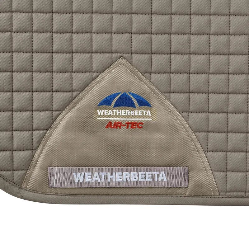 WeatherBeeta Prime Air-Tech Dressage Saddlecloth - Natural Clay-3