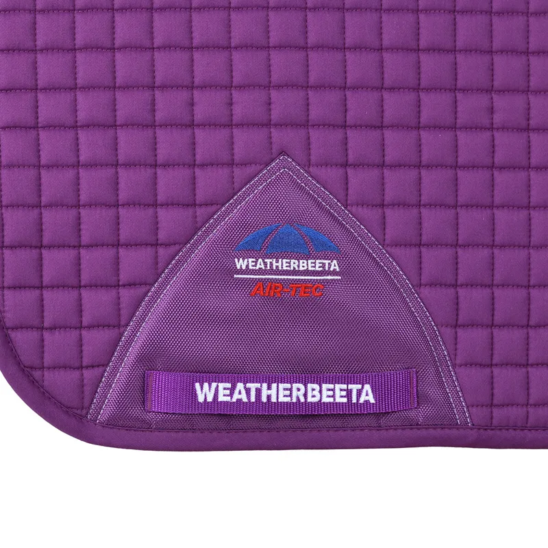 WeatherBeeta Prime Air-Tech Dressage Saddlecloth - Violet-1