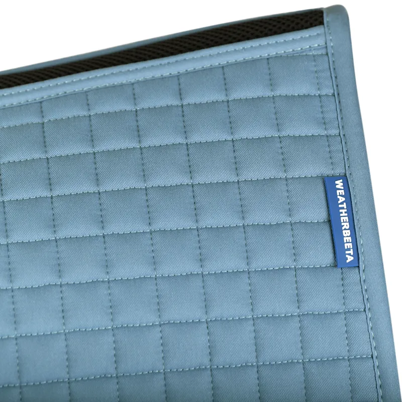 WeatherBeeta Prime Air-Tech Dressage Saddlecloth - Washed Denim-3