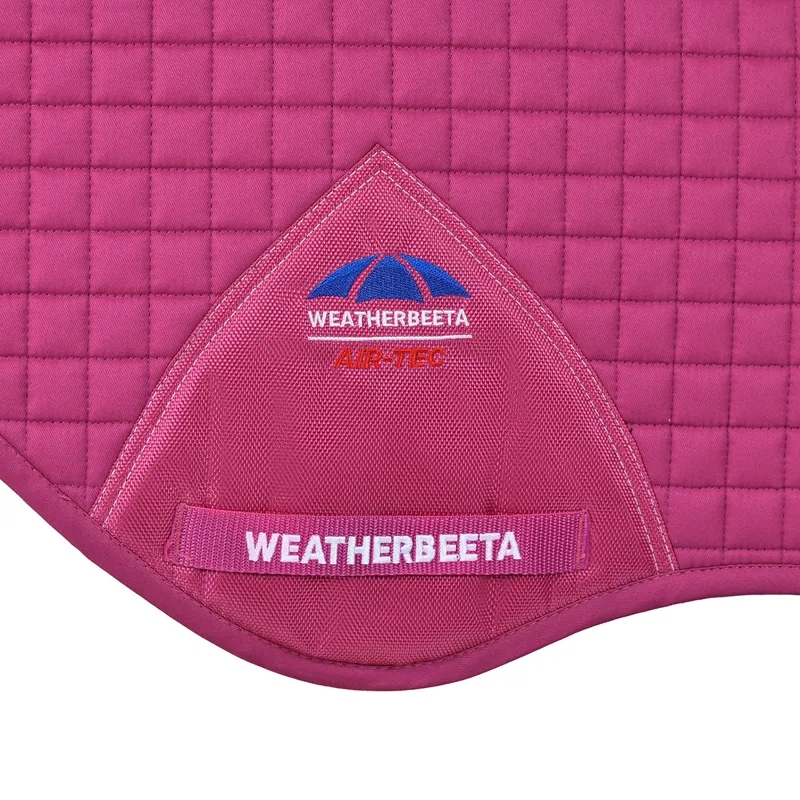 WeatherBeeta Prime Air-Tech Jump Saddlecloth - Bright Magenta-1
