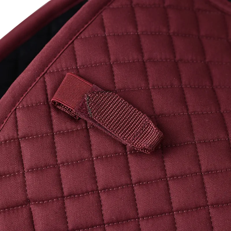 WeatherBeeta Prime Air-Tech Jump Saddlecloth - Burgundy-6