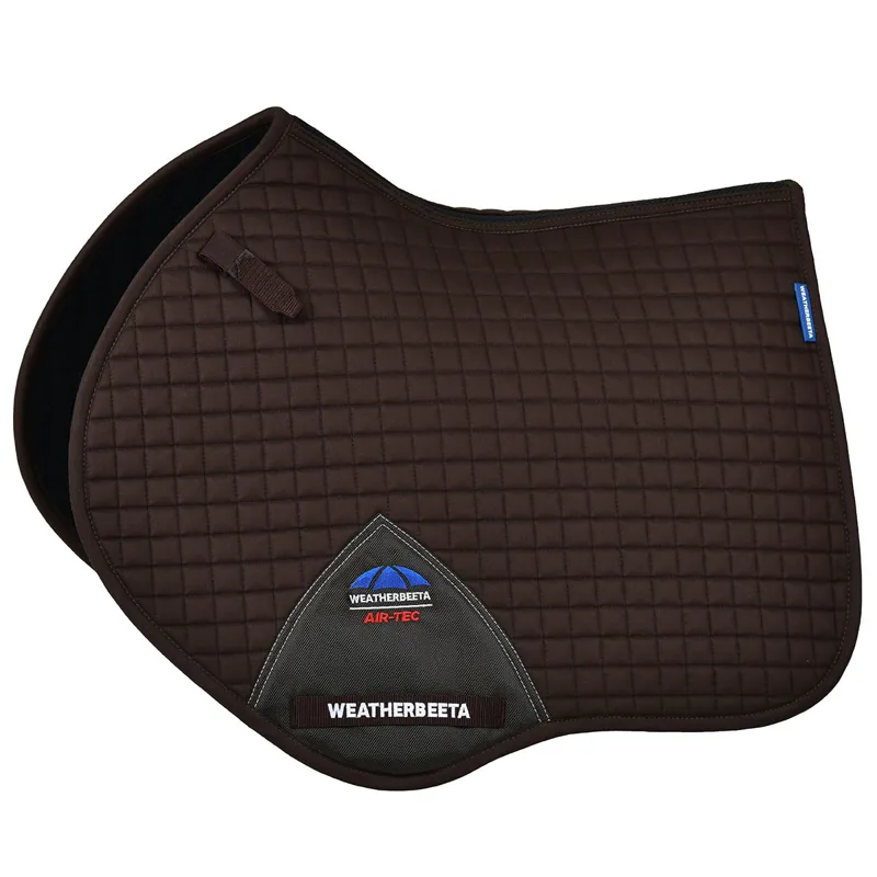 WeatherBeeta Prime Air-Tech Jump Saddlecloth - Chocolate