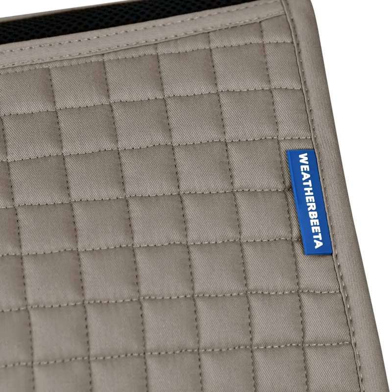 WeatherBeeta Prime Air-Tech Jump Saddlecloth - Natural Clay-2