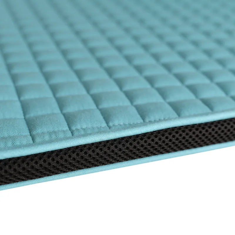 WeatherBeeta Prime Air-Tech Jump Saddlecloth - Light Aqua-4