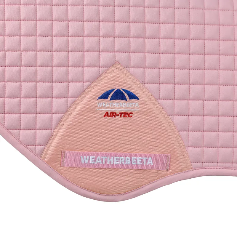 WeatherBeeta Prime Air-Tech Jump Saddlecloth - Light Pink-2