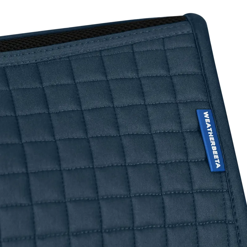 WeatherBeeta Prime Air-Tech Jump Saddlecloth - Midnight Teal-3