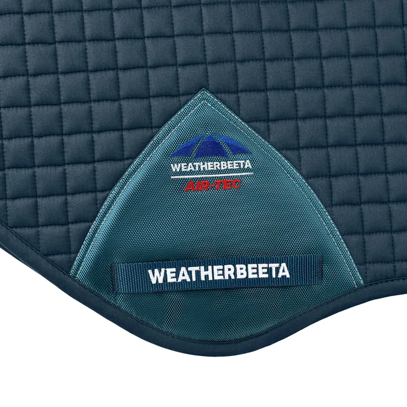 WeatherBeeta Prime Air-Tech Jump Saddlecloth - Midnight Teal-2