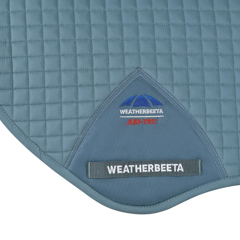 WeatherBeeta Prime Air-Tech Jump Saddlecloth - Washed Denim-2