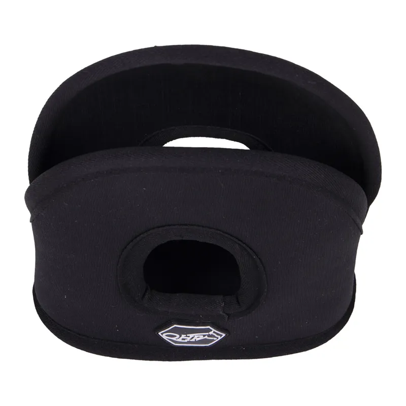 QHP Neoprene Stirrup Covers - Black -1