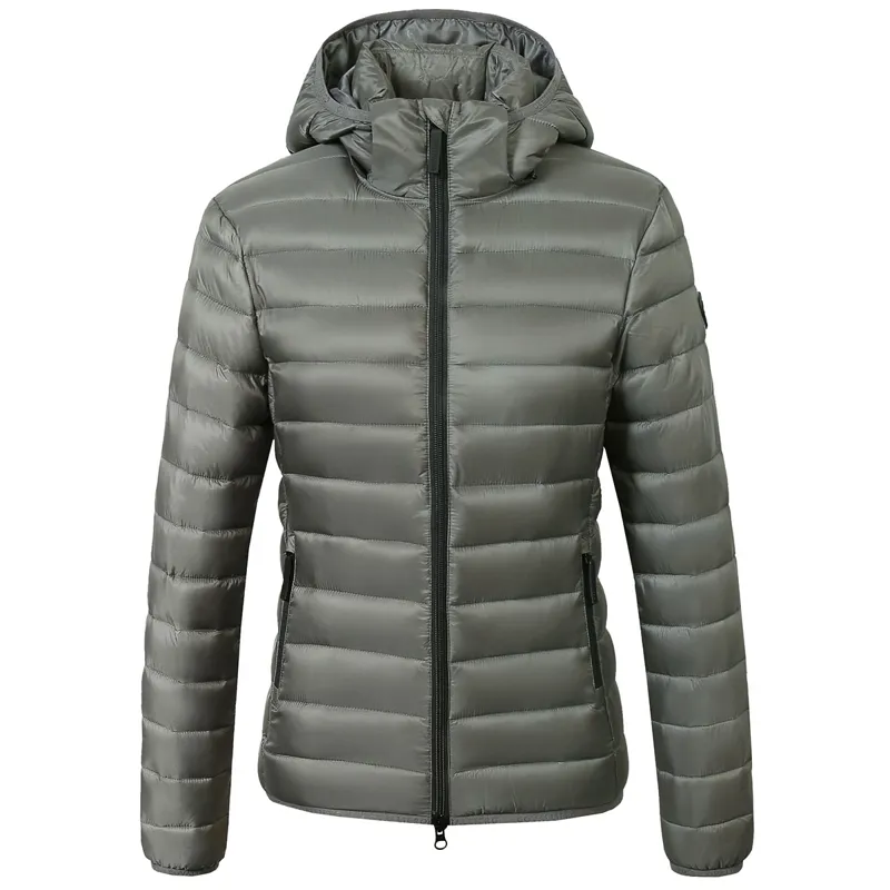 Covalliero Womens Quilted Jacket - Steel Grey