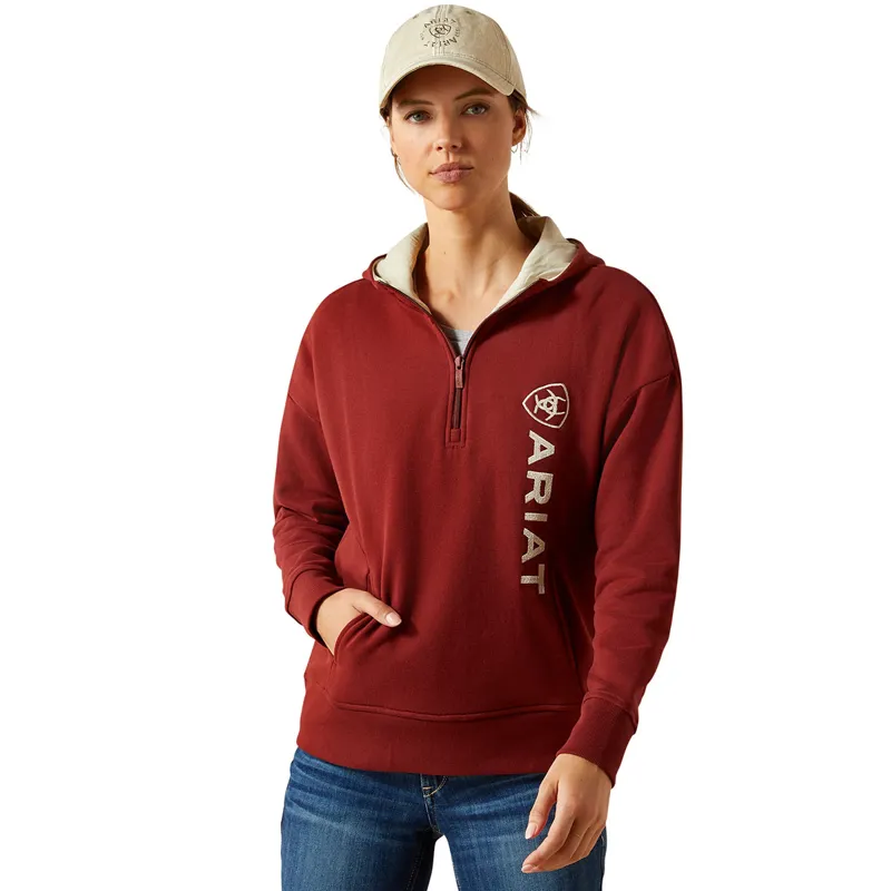 Ariat Rabere Womens Hoodie - Madder Brown
